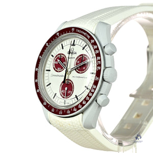 Omega Swatch Speedmaster Moonswatch - Pluto - Box and Papers - c.2022 - Vintage Watch Specialist