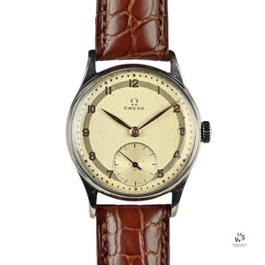 Omega Vintage Dress Watch - Attractive Bullseye Dial Model ref: 2540-5 c.1947 Specialist