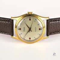 Orfina Manual Dress Watch With Jewelled Dial - Gold Capped - c.1950s - Vintage Watch Specialist