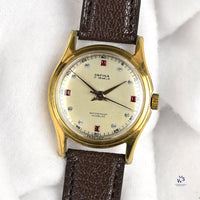 Orfina Manual Dress Watch With Jewelled Dial - Gold Capped - c.1950s - Vintage Watch Specialist