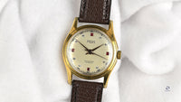 Orfina Manual Dress Watch With Jewelled Dial - Gold Capped - c.1950s - Vintage Watch Specialist