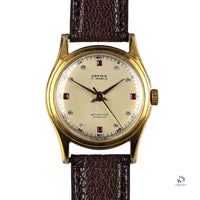 Orfina Manual Dress Watch With Jewelled Dial - Gold Capped - c.1950s - Vintage Watch Specialist