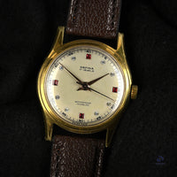 Orfina Manual Dress Watch With Jewelled Dial - Gold Capped - c.1950s - Vintage Watch Specialist