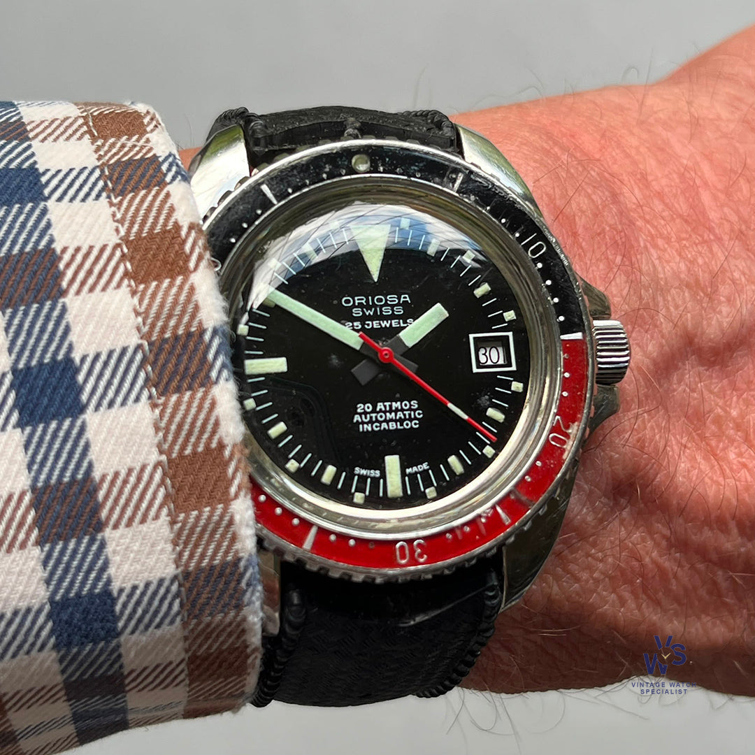Oriosa Automatic - Swiss Dive Watch - 'Coke' Bezel - Reference 844