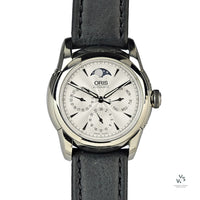 Oris Artelier Complication Triple Moonphase Watch - Model Ref: 7554A - Box - Vintage Watch Specialist