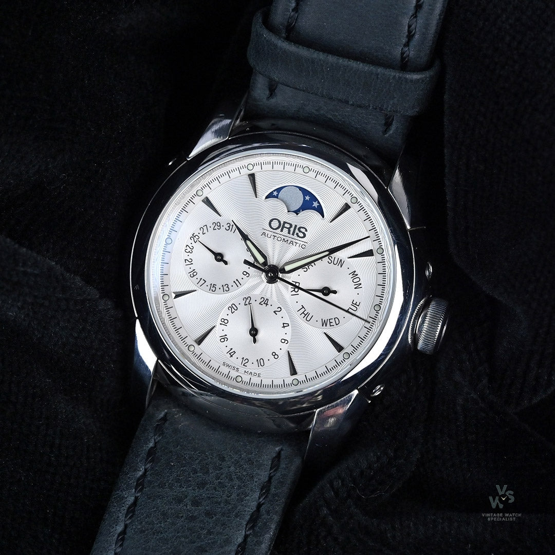 Oris triple date moon phase discount