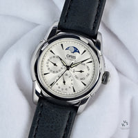 Oris Artelier Complication Triple Moonphase Watch - Model Ref: 7554A - Box - Vintage Watch Specialist