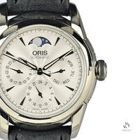 Oris Artelier Complication Triple Moonphase Watch - Model Ref: 7554A - Box - Vintage Watch Specialist