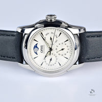 Oris Artelier Complication Triple Moonphase Watch - Model Ref: 7554A - Box - Vintage Watch Specialist