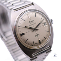 Oris - Star Automatic Date Twen Stainless Steel 34mm Vintage Watch Specialist