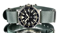 Precista - Quartz - Military Dive Watch - Big Triangle Dial Caseback Reference: 6645-99 - c.1988 - Vintage Watch Specialist