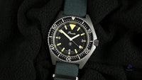 Precista Royal Navy Diver - Quartz - Asymmetric Case - Original Military Markings - 1993 - Vintage Watch Specialist