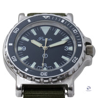 Precista Royal Navy Issued Dive Watch - Big Triangle Dial - Caseback Marked 6645-99-75733 - Vintage Watch Specialist
