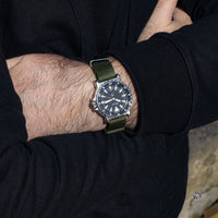 Precista Royal Navy Issued Dive Watch - Big Triangle Dial - Caseback Marked 6645-99-75733 - Vintage Watch Specialist