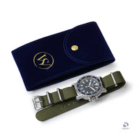 Precista Royal Navy Issued Dive Watch - Big Triangle Dial - Caseback Marked 6645-99-75733 - Vintage Watch Specialist