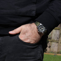 Precista Royal Navy Issued Dive Watch - Big Triangle Dial - Caseback Marked 6645-99-75733 - Vintage Watch Specialist