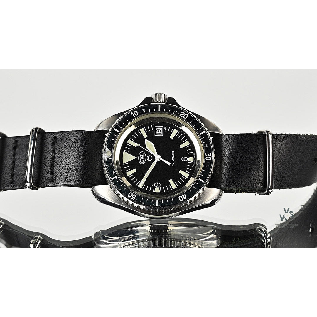 Rare CWC Royal Navy Automatic Diver MK.1 - Quickset Date - 2004 (None ...