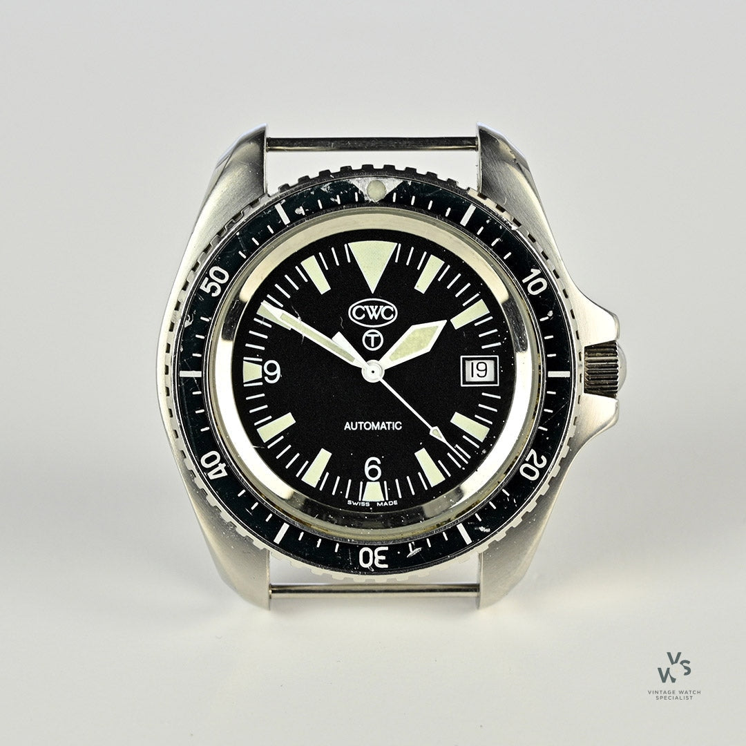 Rare CWC Royal Navy Automatic Diver MK.1 - Quickset Date - 2004 (None ...