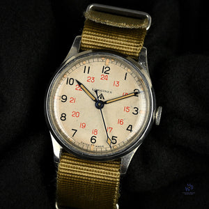 Rare Longines Military Issued Watch (C.O.S.D) - c.1945 - Vintage Watch Specialist