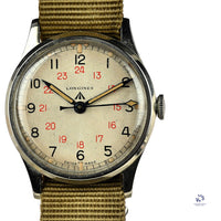 Rare Longines Military Issued Watch (C.O.S.D) - c.1945 - Vintage Watch Specialist