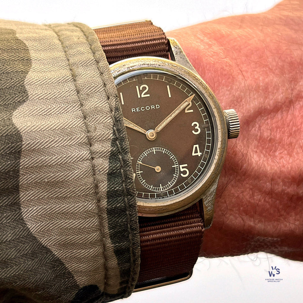 Record A Re Issued Dirty Dozen Ghanaian Army (GA) c.1950s Vintage Watch Specialist