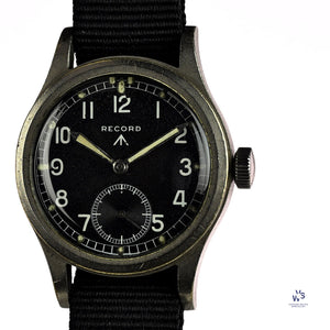 Record Dirty Dozen WW2 Military Issued Soldiers Watch Original Condition c.1944 Vintage Watch Specialist