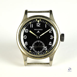 Record Dirty Dozen WW2 Military Issued Soldiers Watch Original Condition c.1944 Vintage Watch Specialist