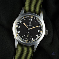 Record Dirty Dozen WWW Military Watch with Rare NATO W10 Numbered Dial and Pumpkin Lume – c.1945 Matching Case and Lug Numbers Vintage
