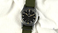 Record Dirty Dozen WWW Military Watch with Rare NATO W10 Numbered Dial and Pumpkin Lume – c.1945 Matching Case and Lug Numbers Vintage