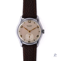 Record Geneve - Subsidiary Seconds Model Reference 1109 - 1 Gilt Dial Calibre 107 Vintage Watch Specialist