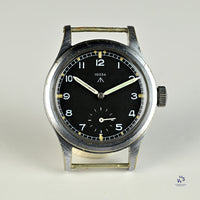 Record WWW Dirty Dozen NATO Numbered Dial WW2 Military Issued c.1944 With Matching Caseback and Lug Numbers Vintage Watch Specialist