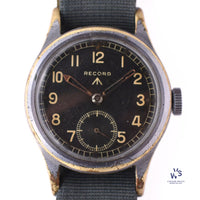 Record WWW - Military Dirty Dozen - Caseback Ref: WWW L 34094 - c.1945 - Vintage Watch Specialist