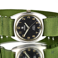 Roamer Anfibio - Model 520-1120.016 - Rhodesian Military Watch Issued circa. 1973-1976 - Vintage Watch Specialist