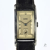 Roamer Art Deco Tank Case Watch - c.1930s - Vintage Watch Specialist