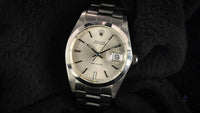 Rolex 6694 Date Precision - Silver Sunburst Dial - Box and Papers - 1986 - Vintage Watch Specialist