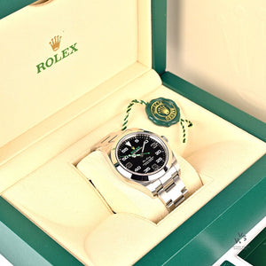 Rolex Air King Model Ref: 116900 - Box and Papers - 05/05/2021 - Vintage Watch Specialist