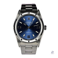Rolex Air-King - Model Ref: 1400M - Blue Dial - c.1995 - Vintage Watch Specialist