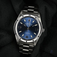 Rolex Air-King - Model Ref: 1400M - Blue Dial - c.1995 - Vintage Watch Specialist