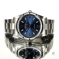 Rolex Air-King - Model Ref: 1400M - Blue Dial - c.1995 - Vintage Watch Specialist