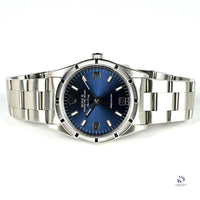 Rolex Air-King - Model Ref: 1400M - Blue Dial - c.1995 - Vintage Watch Specialist