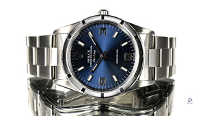 Rolex Air-King - Model Ref: 1400M - Blue Dial - c.1995 - Vintage Watch Specialist