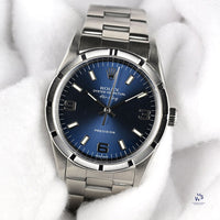 Rolex Air-King - Model Ref: 1400M - Blue Dial - c.1995 - Vintage Watch Specialist
