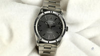 Rolex Air King Model Reference 14010 Bamboo Bezel Rare Grey Dial c.1995 Vintage Watch Specialist
