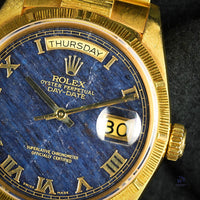 Rolex Day-Date President - Model ref: 18078 - Box and Papers - 1987 - Vintage Watch Specialist
