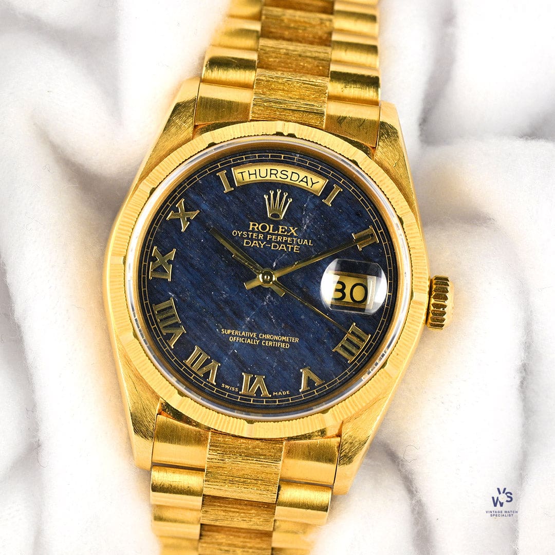 Rolex Day-Date President - 18k Gold - Rare Ferrite Dial - Model ref: 1 ...
