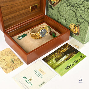 Rolex Day-Date President - Model ref: 18078 - Box and Papers - 1987 - Vintage Watch Specialist