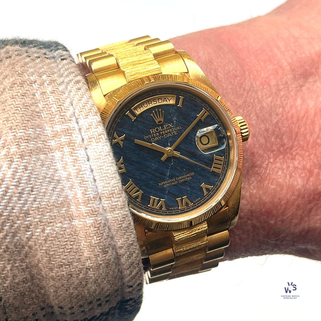 Rolex Day-Date President - Model ref: 18078 - Box and Papers - 1987 - Vintage Watch Specialist