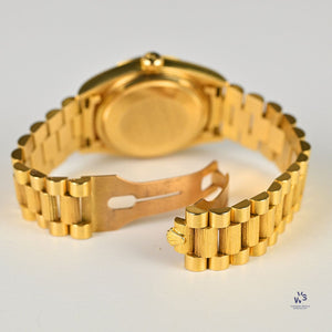 Rolex Day-Date President - Model ref: 18078 - Box and Papers - 1987 - Vintage Watch Specialist