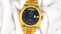 Rolex Day-Date President - Model ref: 18078 - Box and Papers - 1987 - Vintage Watch Specialist