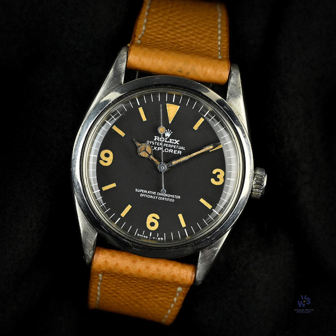 Rolex Oyster Perpetual Explorer - Model Reference 1016 - Black Mk1